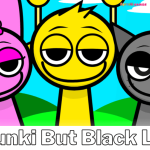 Sprunki But Black Lines Mod img