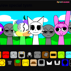 Sprunki But Its Random Things img