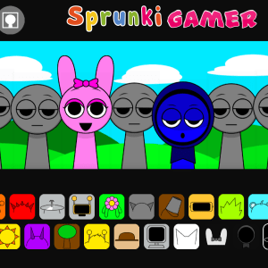 Sprunki but Pinki and Jevin holding their same melody Sprunki but Pinki and Jevin holding their same melody img