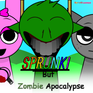 Sprunki but Zombie Apocalypse Mod img