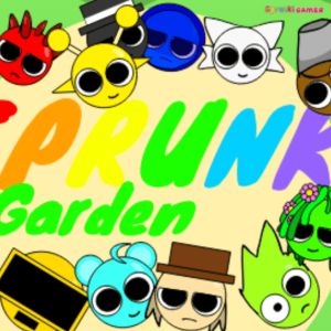 Sprunki Garden (Interactive) Mod img