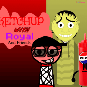 Sprunki Ketchup: Royal & Friends img