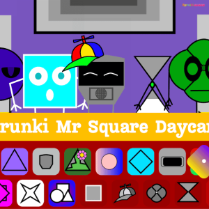 Sprunki: Mr Square Daycare img