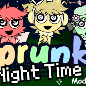 Sprunki: Night Time Modded img