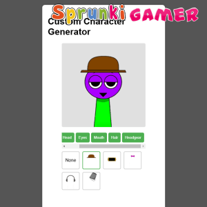 Sprunki OC: Custom Character Generator img