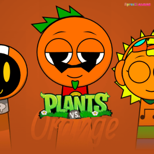 Sprunki Orange vs Plants Sprunki Orange vs Plants img