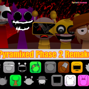 Sprunki Pyramixed Phase 2 Remake img