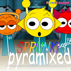 Sprunki Pyramixed Squid Game Sprunki Pyramixed Squid Game img