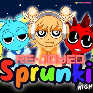 Sprunki Rejoyed: Night Time Sprunki Rejoyed: Night Time img