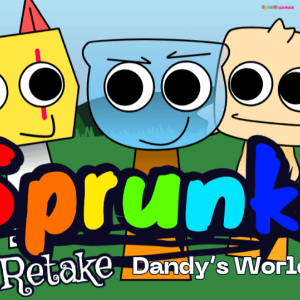 Sprunki Retake: Dandy's World 2.0 img