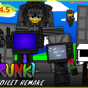 Sprunki Skibidi Toilet Remake 4.5 img